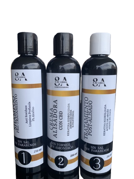 Crema Alisadora Kit
